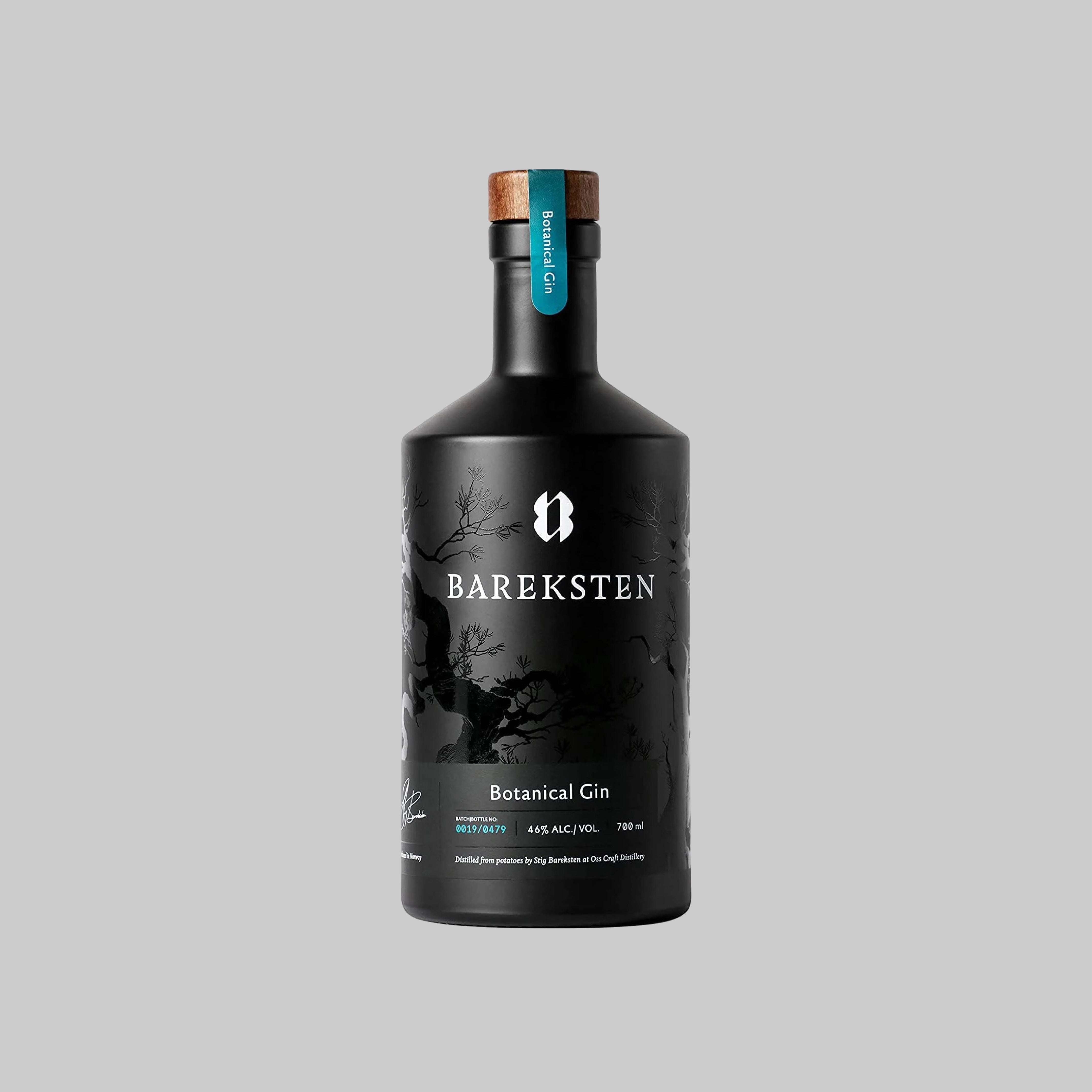 Bareksten Botanical Gin 700ml 46.0% | TIME2DRINK